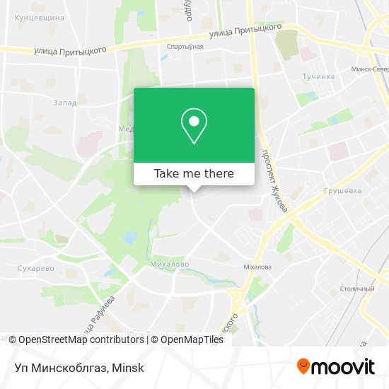 Уп Минскоблгаз map