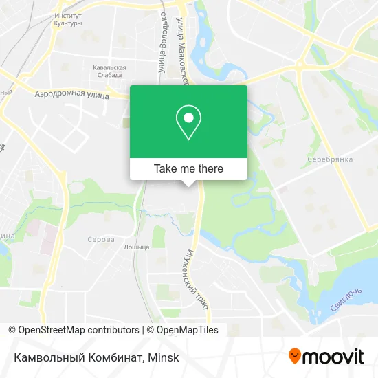 Камвольный Комбинат map