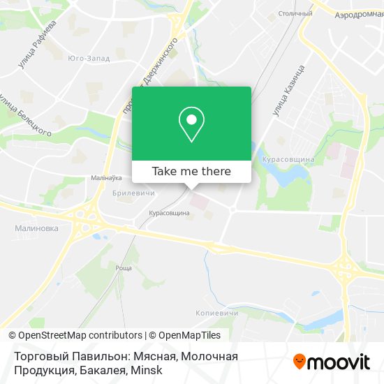 Торговый Павильон: Мясная, Молочная Продукция, Бакалея map