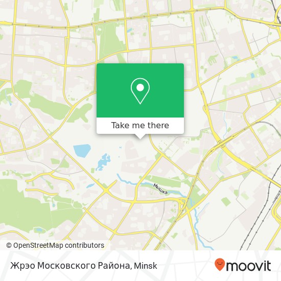 Жрэо Московского Района map