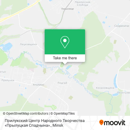 Прилукский Центр Народного Творчества «Прылуцкая Спадчына». map