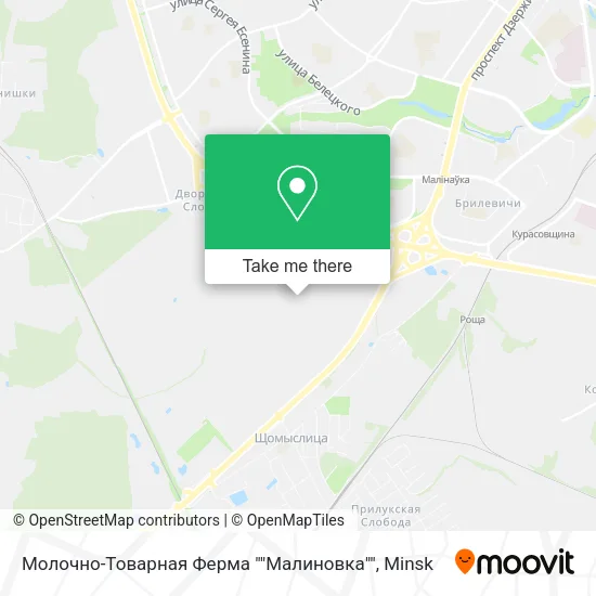 Молочно-Товарная Ферма ""Малиновка"" map