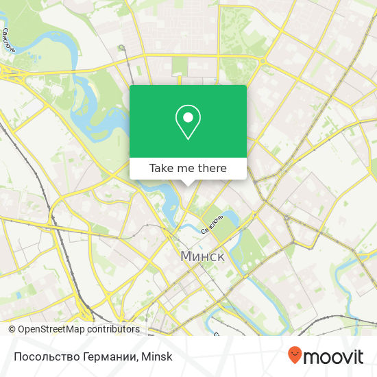 Посольство Германии map