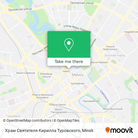 Храм Святителя Кирилла Туровского map