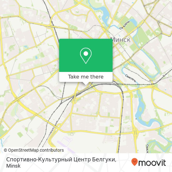 Спортивно-Культурный Центр Белгуки map