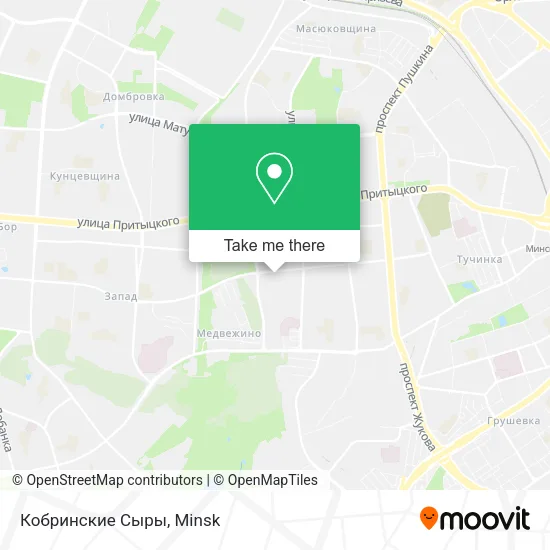 Кобринские Сыры map