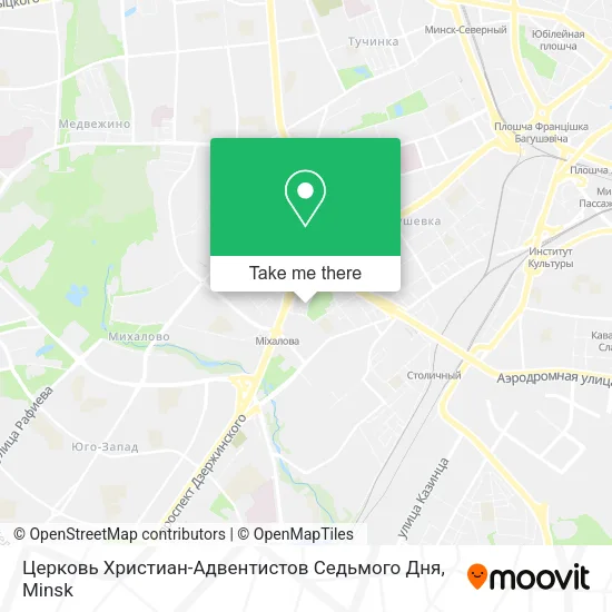 Церковь Христиан-Адвентистов Седьмого Дня map