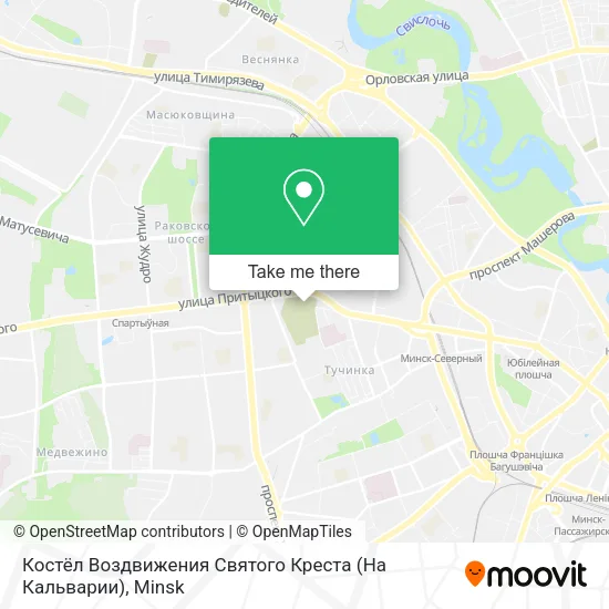 Костёл Воздвижения Святого Креста (На Кальварии) map