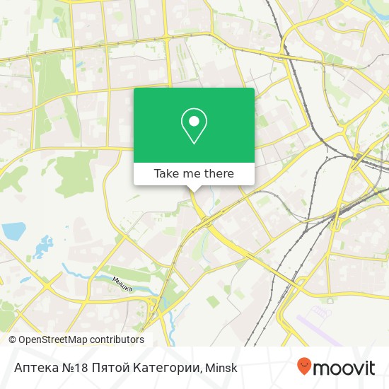 Аптека №18 Пятой Категории map