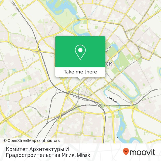 Комитет Архитектуры И Градостроительства Мгик map