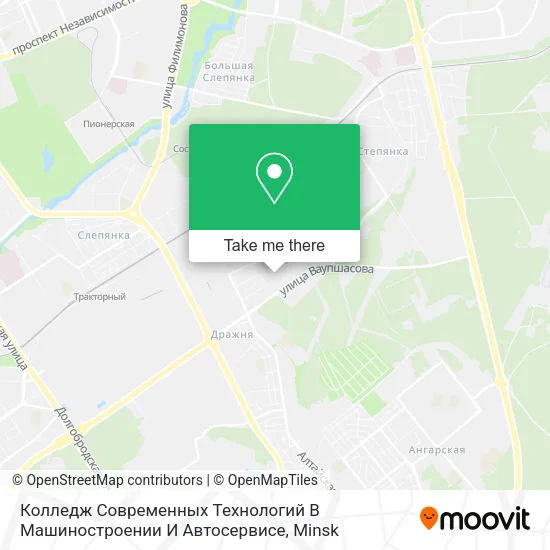 Колледж Современных Технологий В Машиностроении И Автосервисе map