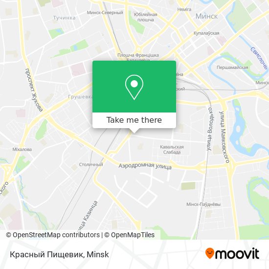 Красный Пищевик map