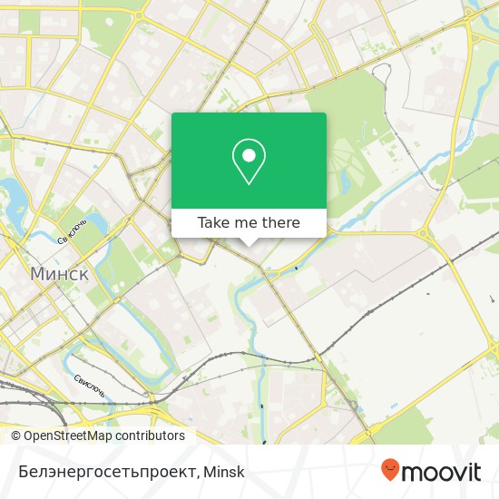 Белэнергосетьпроект map