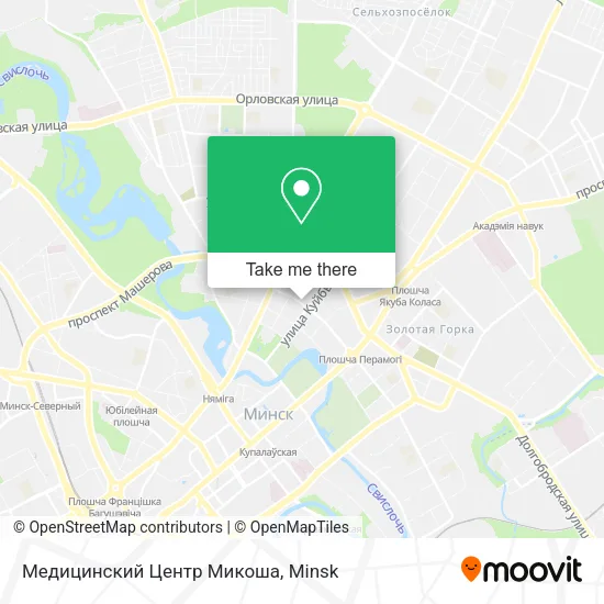 Медицинский Центр Микоша map