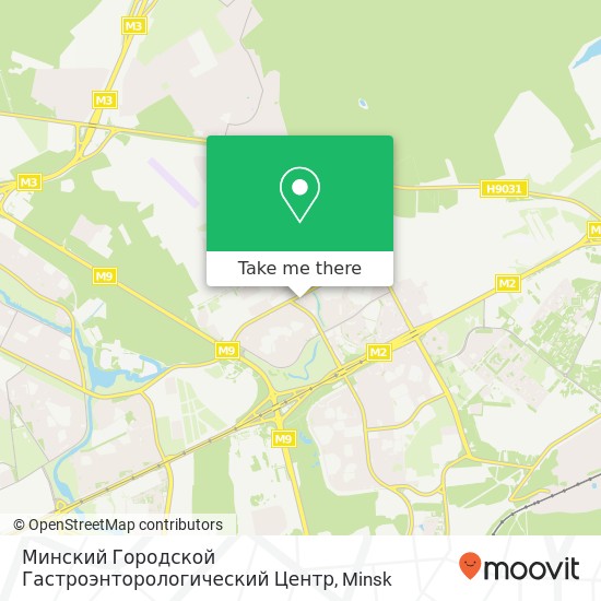 Минский Городской Гастроэнторологический Центр map