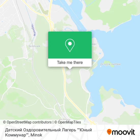 Детский Оздоровительный Лагерь ""Юный Коммунар"" map