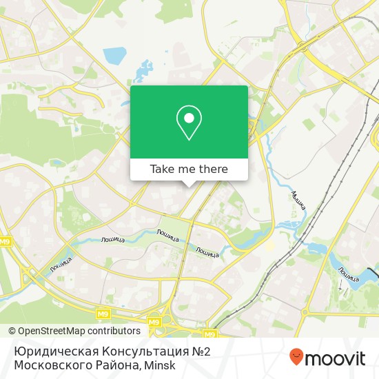 Юридическая Консультация №2 Московского Района map