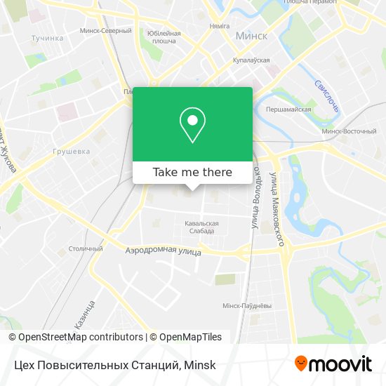 Цех Повысительных Станций map