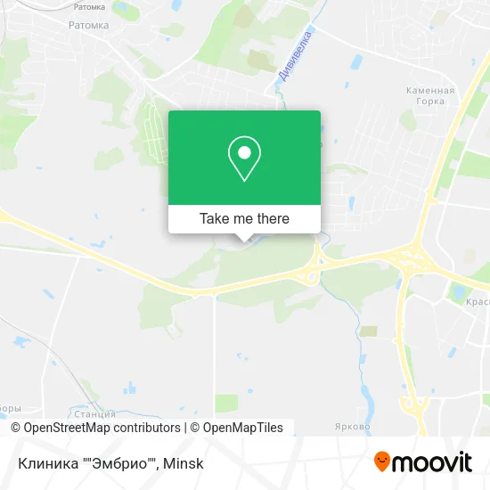 Клиника ""Эмбрио"" map