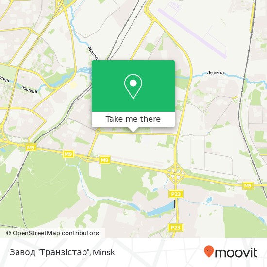 Завод "Транзістар" map