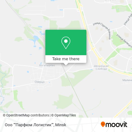 Ооо ""Парфюм Логистик"" map