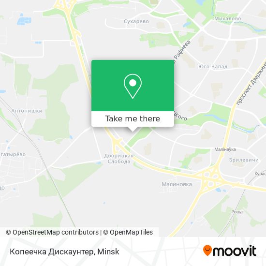 Копеечка Дискаунтер map