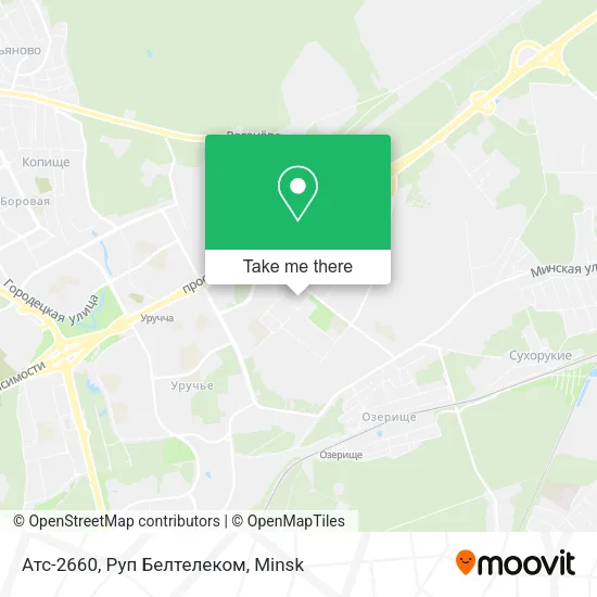 Атс-2660, Руп Белтелеком map