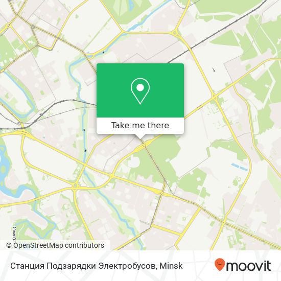 Станция Подзарядки Электробусов map