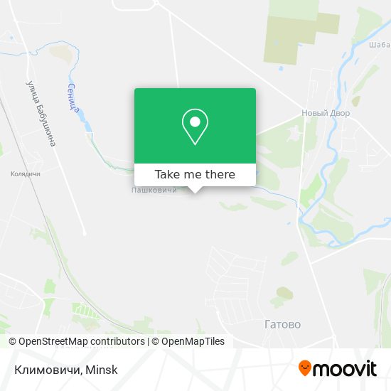 Климовичи map