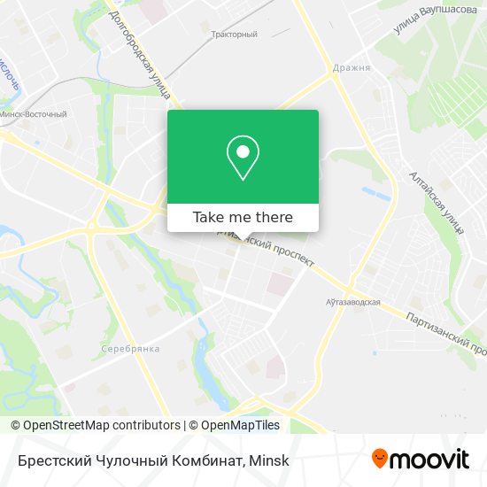 Брестский Чулочный Комбинат map