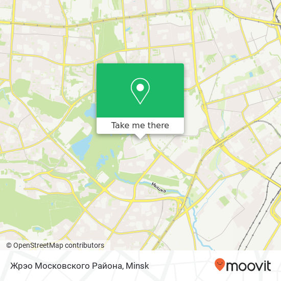 Жрэо Московского Района map