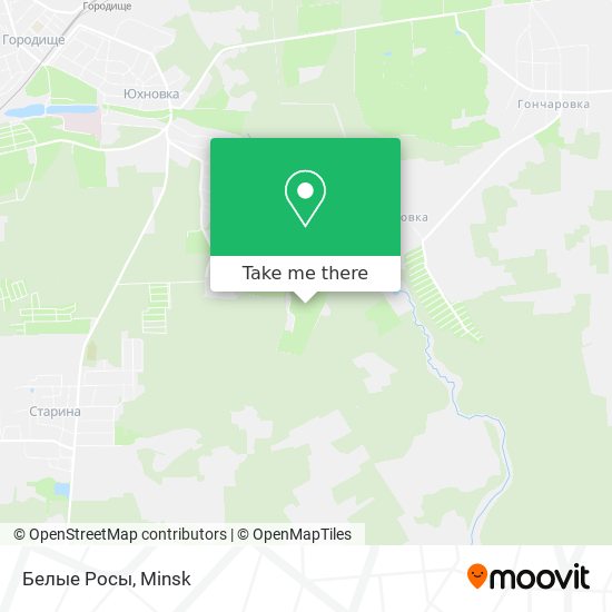 Белые Росы map