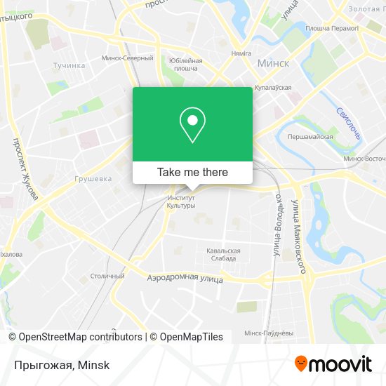 Прыгожая map