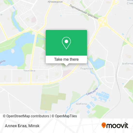 Аллея Бгаа map