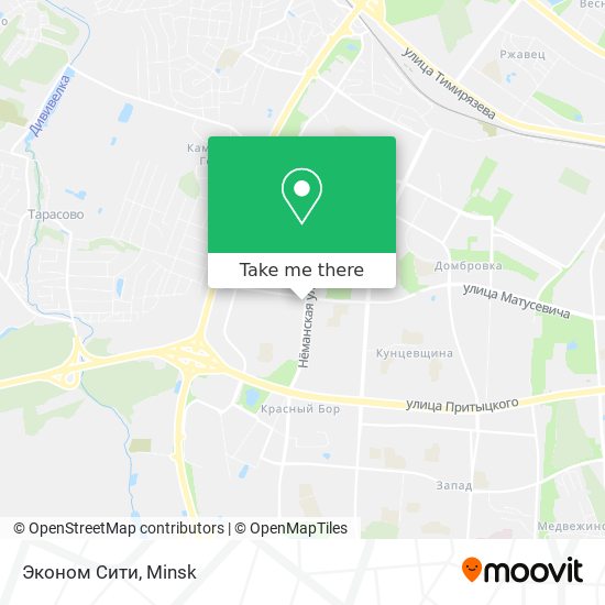 Эконом Сити map