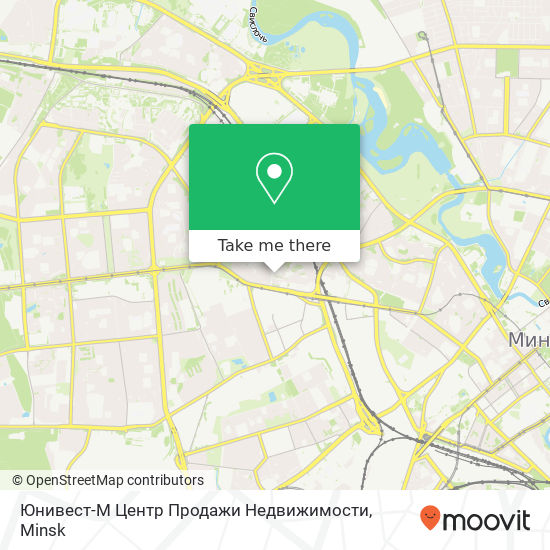 Юнивест-М Центр Продажи Недвижимости map