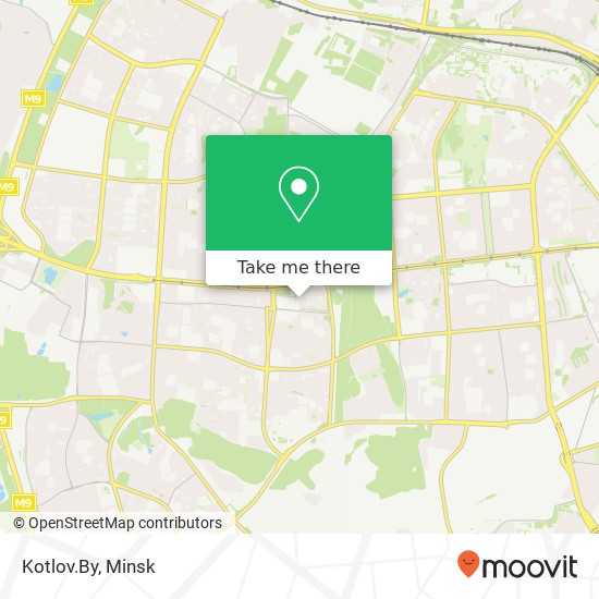 Kotlov.By map