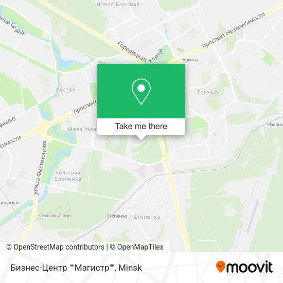 Бизнес-Центр ""Магистр"" map