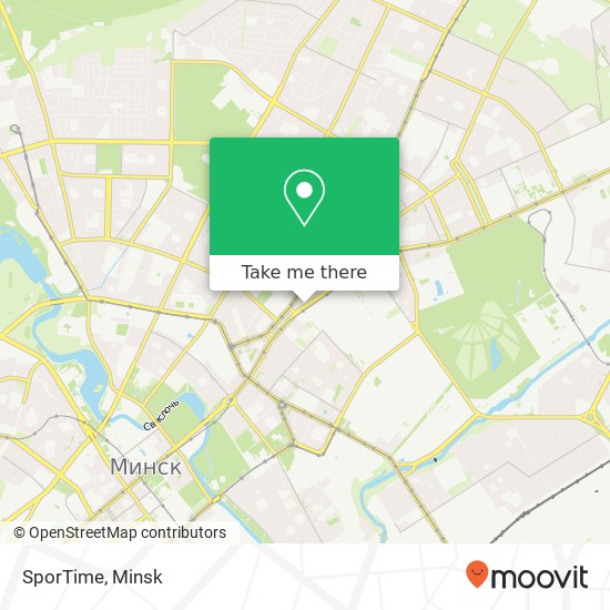 SporTime map