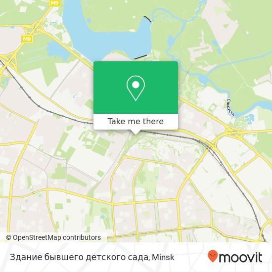 Здание бывшего детского сада map