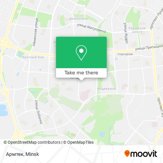 Армтек map