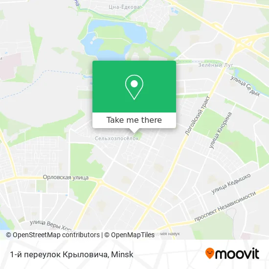 1-й переулок Крыловича map