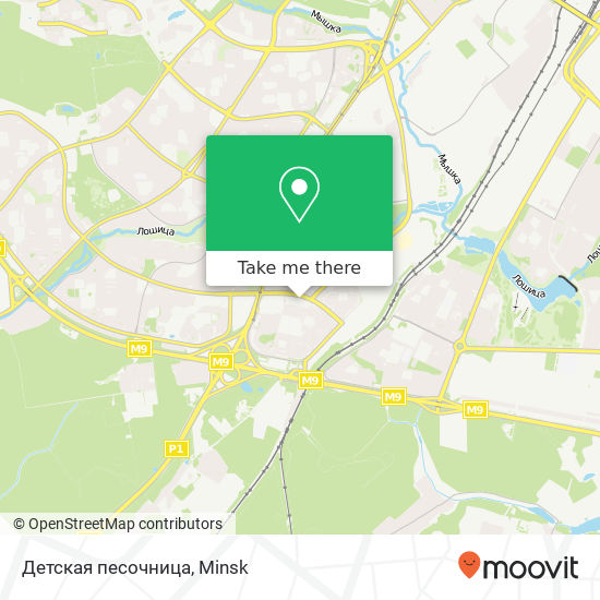 Детская песочница map