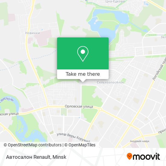 Автосалон Renault map