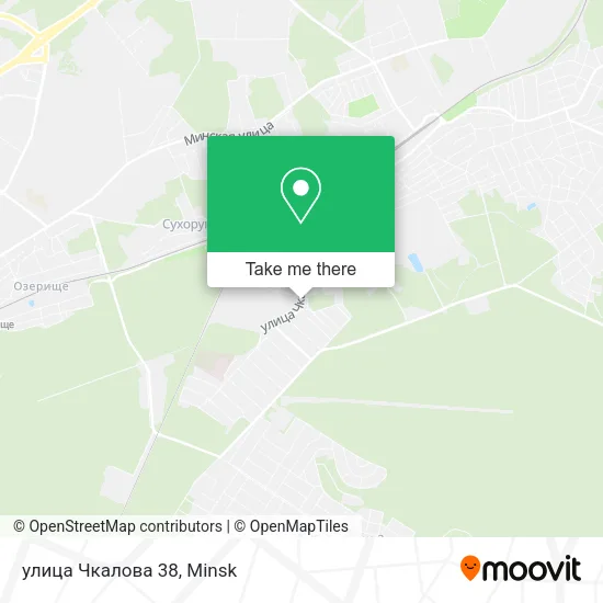 улица Чкалова 38 map