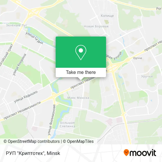 РУП "Криптотех" map