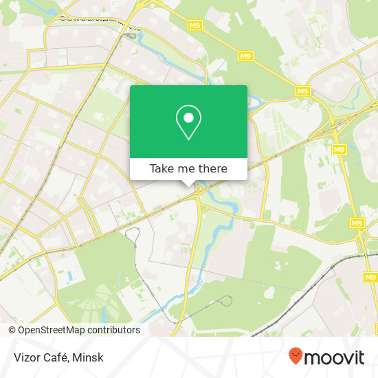 Vizor Café map
