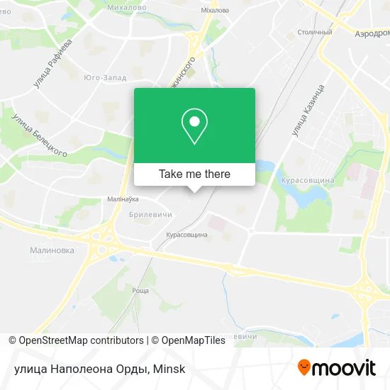 улица Наполеона Орды map