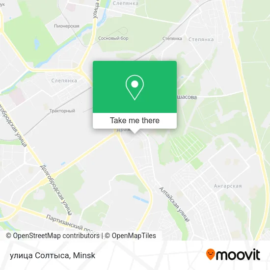 улица Солтыса map
