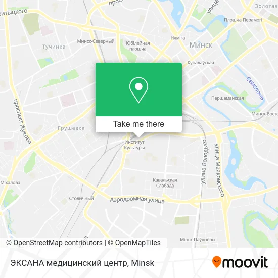 ЭКСАНА медицинский центр map